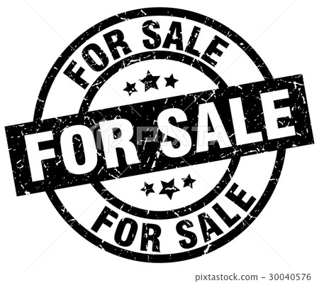 for sale round grunge black stamp 30040576