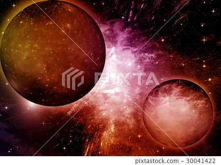 galaxy in a free space 30041422