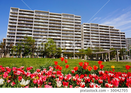 Spring apartment complex estate park Spring apartment complex estate park 30042705