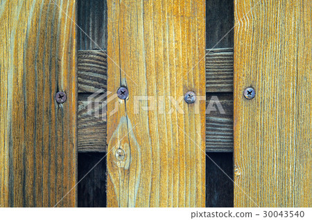 Old Shabby Wooden Fence 30043540