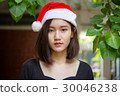student university beautiful girl relax and smile 30046238