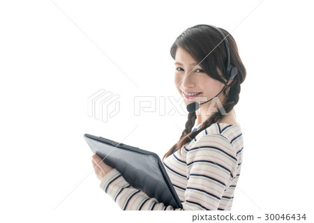 年輕的女操作員 30046434