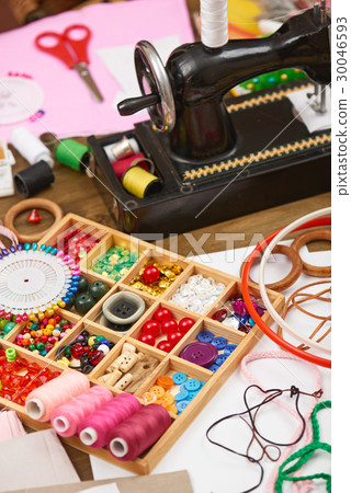 set of accessories to embroidery, handmade 30046593