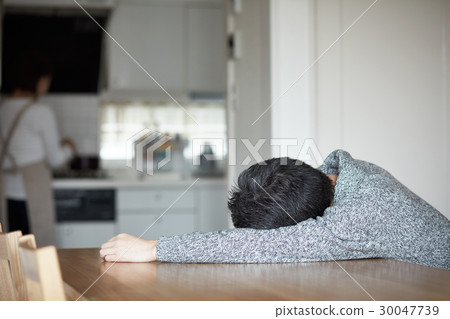 Middle-aged man depressed Middle-aged man depressed 30047739