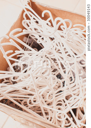 Plastic clothes hangers 30049143