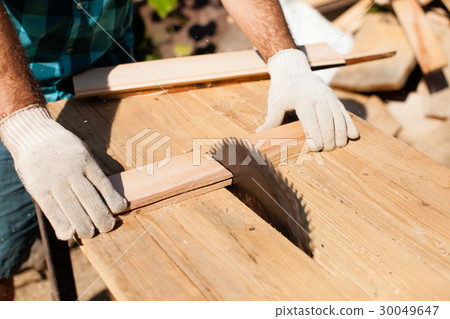 Hard work on the sawmill 30049647
