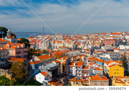Lisbon. Aerial view of the city. 30049874