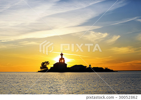 Church on a small island Church on a small island 30052862