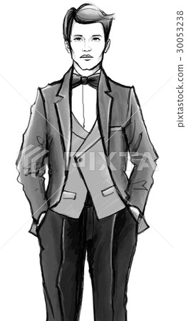 Young Businessman in suit Young Businessman in suit 30053238