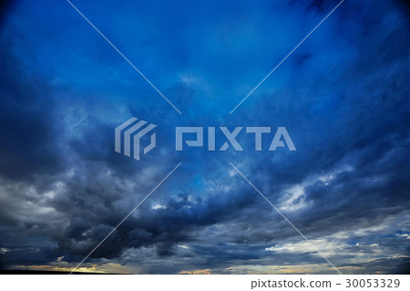 Gray clouds before the storm Gray clouds before the storm 30053329