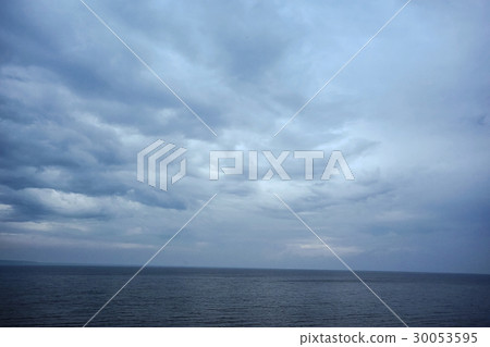 Gray clouds before the storm 30053595
