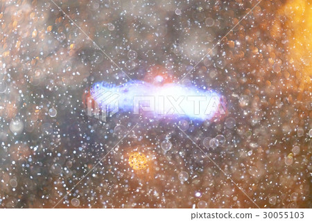 Drops on a misted glass machine 30055103