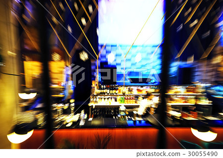 Interior of the evening bar Interior of the evening bar 30055490