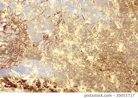 ice on the frozen glass texture 30055717