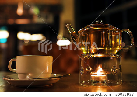 Tea and dish for dinner Tea and dish for dinner 30055958
