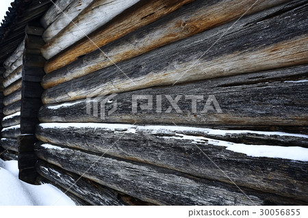 Old wooden houses in the village Old wooden houses in the village 30056855