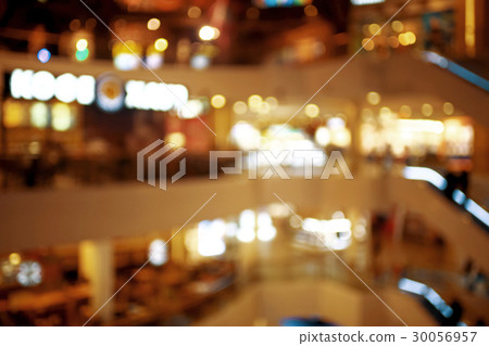 Blurred background in a shopping center 30056957
