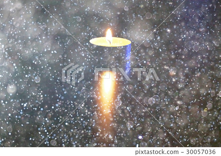 Candle in the dark room Candle in the dark room 30057036