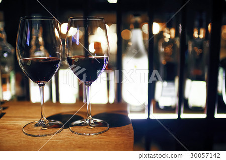 Dinner on the table in a cafe 30057142