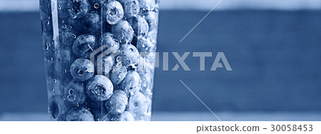 background berries blueberries panorama 30058453