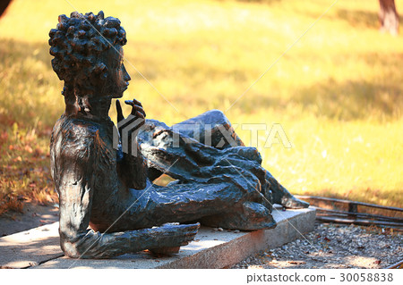 Monument to Pushkin young russia literature Monument to Pushkin young russia literature 30058838