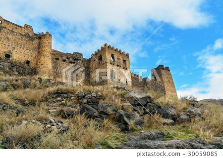 Khertvisi fortress on mountain. Georgia 30059085