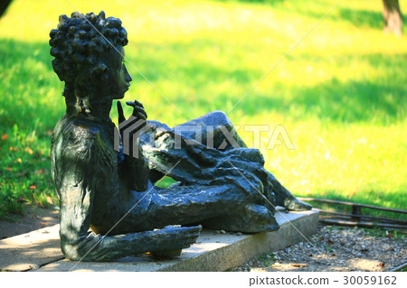 Monument to Pushkin young russia literature Monument to Pushkin young russia literature 30059162