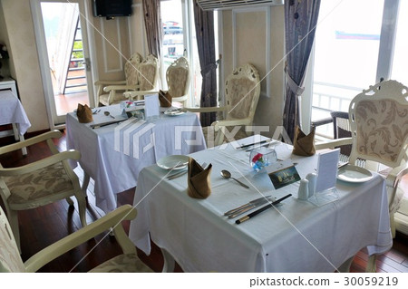Restaurant in Halong Bay Vietnamese ship 30059219