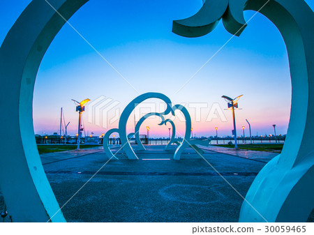 台灣高雄茄萣情人碼頭Asia Taiwan Kaohsiung Terminal 30059465