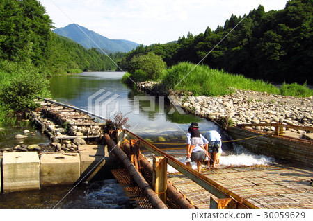 Landscape with Mikami River Yana Site 30059629