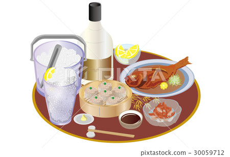 今天的晚餐燒酒高和柿子種子 30059712