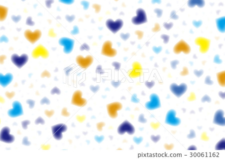 Background material Wallpaper, Heart Mark, Pattern, Pattern, Pattern, Heart Shape, Love, Affection, Pastel Color, Cute, Blur 30061162