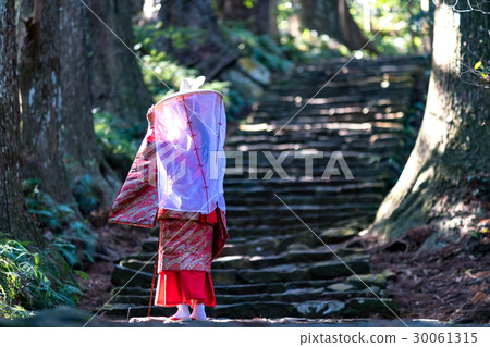 Kumano Kodo Nachi Taisha worship vision image 30061315
