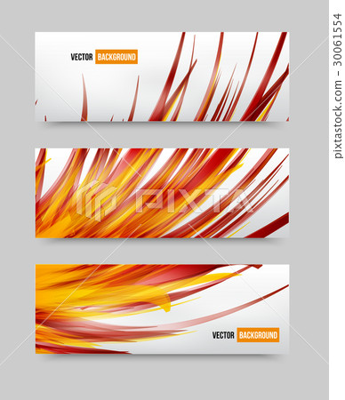 flower set banner . brochure and template flower set banner . brochure and template 30061554
