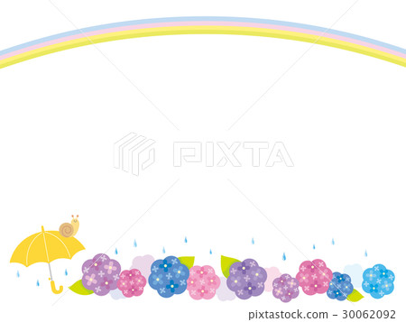 Hydrangea and rainbow Hydrangea and rainbow 30062092