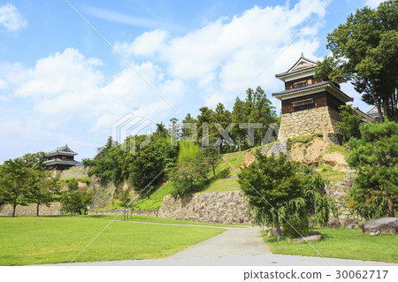 Uchida castle's southern oar from Ninakabuchi and Nagashi Nagano prefecture Ueda City Uchida castle's southern oar from Ninakabuchi and Nagashi Nagano prefecture Ueda City 30062717