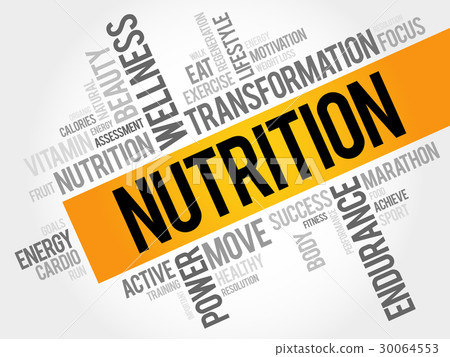 Nutrition word cloud, fitness Nutrition word cloud, fitness 30064553