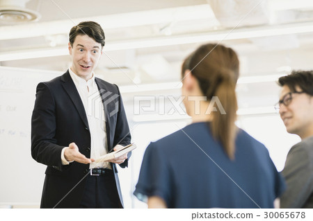 Business English classroom 30065678