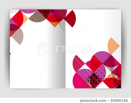 Abstract circle design business annual report Abstract circle design business annual report 30066166