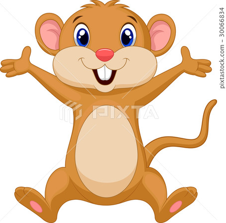 Cute mouse cartoon 30066834