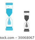 A set of logos hourglass 30068067