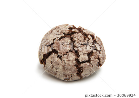 chocolate cookie isolated chocolate cookie isolated 30069924