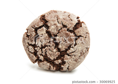 chocolate cookie isolated 30069925
