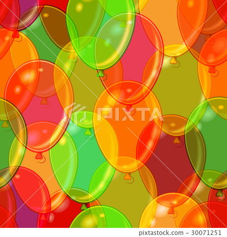 Seamless Background with Balloons Seamless Background with Balloons 30071251