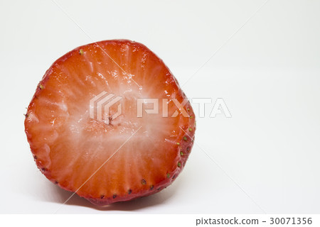 Fresh strawberry isolated on white background. Fresh strawberry isolated on white background. 30071356