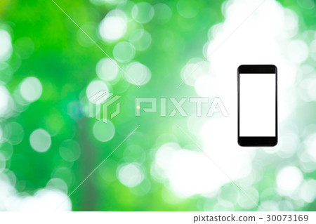 Hamikomi Sumaho新綠色圖像背景材料背景綠色背景植物春天初夏光束離開綠色並且複制空間 30073169