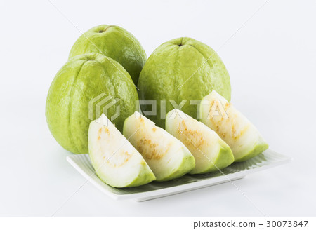 Big Guava isolated on white background 30073847