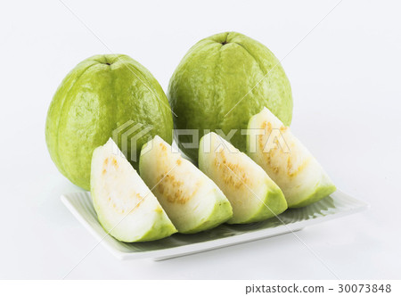 Big Guava isolated on white background 30073848