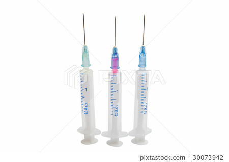 Syringe isolated 30073942