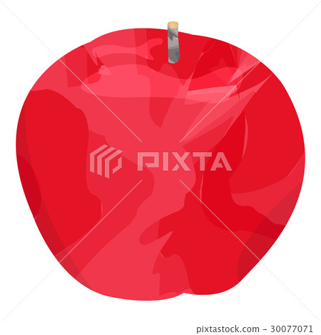 Isolated colored apple Isolated colored apple 30077071